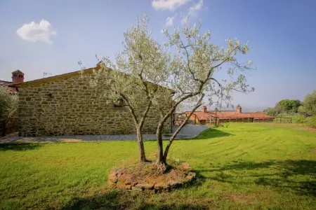 San Martino Ulivi, Villa à Cortona avec Piscine et Vue sur Chiana - Photo 17
