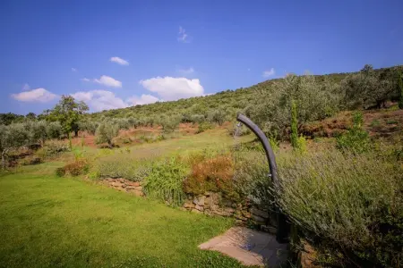 San Martino Ulivi, Villa à Cortona avec Piscine et Vue sur Chiana - Photo 18