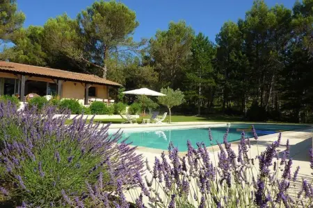 Grande Villa Vue Panoramique, Saint-Siffret : Forêt et Étang - Photo 5