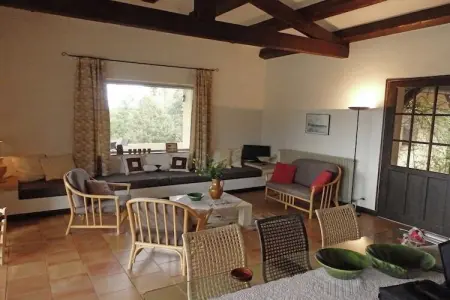 Grande Villa Vue Panoramique, Saint-Siffret : Forêt et Étang - Photo 12