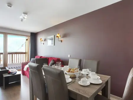 Odalys Référence Front de Neige, Appartement 4 personnes à La Plagne - Photo 12