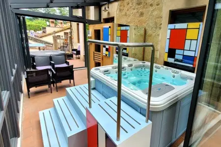 Gualtierotti, Villa à Pistoia avec Piscine et Vue - Photo 4