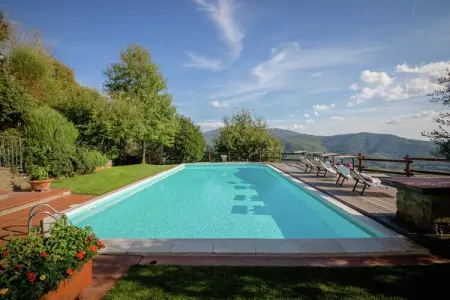 Villa la Foce, Villa en Toscane avec Piscine et Vue - Photo 6