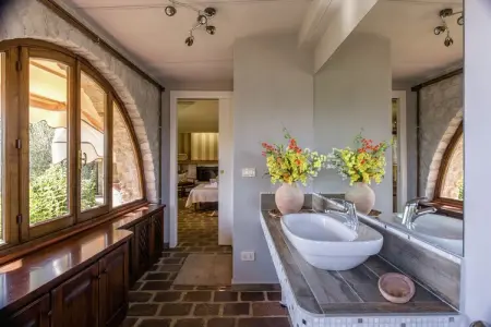 Villa la Foce, Villa en Toscane avec Piscine et Vue - Photo 17