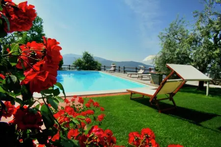 Villa la Foce, Villa en Toscane avec Piscine et Vue - Photo 23