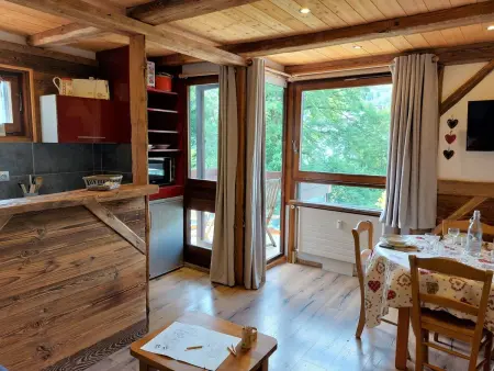 Castel des roches, Appartement 4 personnes à Saint Gervais - Photo 14