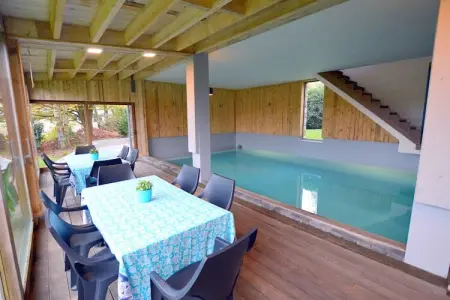 Remonval, Ferme rustique avec piscine - Photo 11