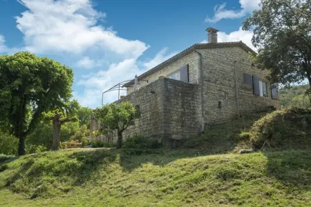 Le Travers, Maison de vacances à Montclus près de la rivière - Photo 9