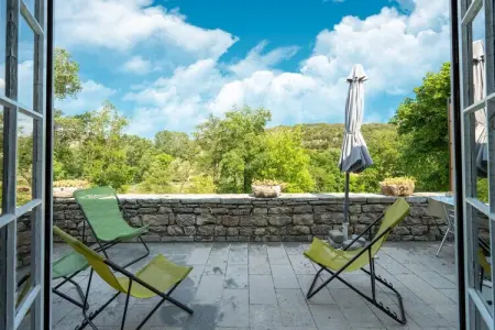 Le Travers, Maison de vacances à Montclus près de la rivière - Photo 13