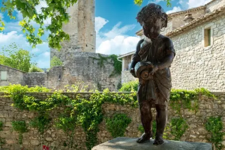Le Travers, Maison de vacances à Montclus près de la rivière - Photo 34