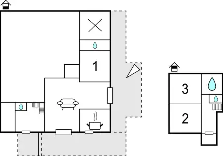 Maison 6 personnes à St.Aubin de Cadelech - Photo 28