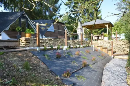 Mise Au Vert, Chalet à Gesves avec terrasse et jardin - Photo 4