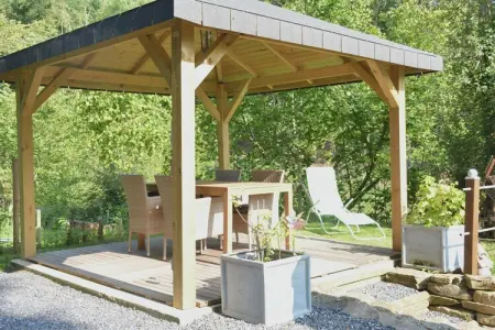 Mise Au Vert, Chalet à Gesves avec terrasse et jardin - Photo 12