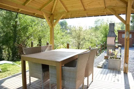 Mise Au Vert, Chalet à Gesves avec terrasse et jardin - Photo 13