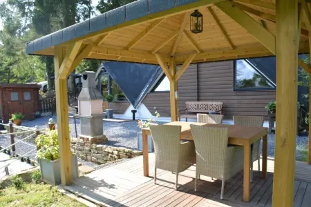 Mise Au Vert, Chalet à Gesves avec terrasse et jardin - Photo 14