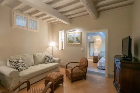 Villa Chiara, Maison à Cortona avec Piscine et Vue sur Vallée - Photo 14