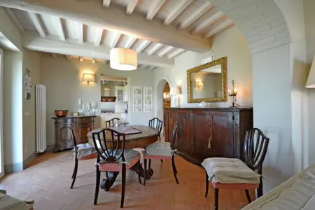 Villa Chiara, Maison à Cortona avec Piscine et Vue sur Vallée - Photo 20