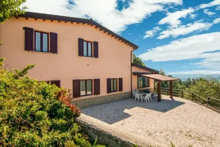 Porcini, Ferme avec piscine à Apecchio - Photo 9