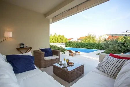 Villa Rotondo, Villa à Kaštel Novi proche plage - Photo 26