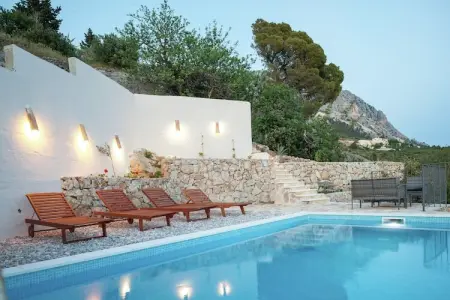 Villa View, Villa à Podgora avec Piscine proche Plage - Photo 12
