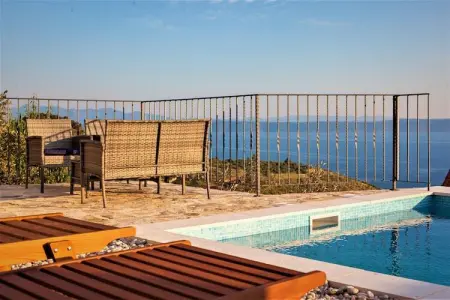 Villa View, Villa à Podgora avec Piscine proche Plage - Photo 14