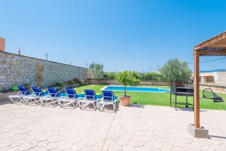 Sestados, Villa à Sa Pobla avec piscine privée & BBQ - Photo 25
