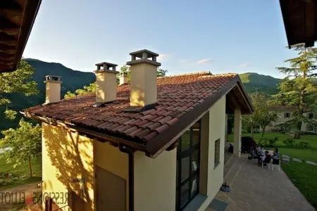 Borgo Belvedere Combi, Ferme en Italie près des chutes Dardagna - Photo 15