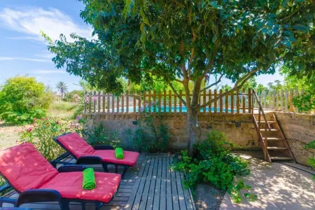 Hort de Can Bou, Finca à Porreres avec Piscine Naturelle - Photo 1