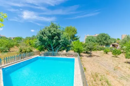 Hort de Can Bou, Finca à Porreres avec Piscine Naturelle - Photo 2