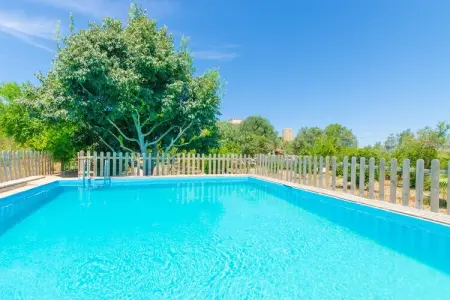 Hort de Can Bou, Finca à Porreres avec Piscine Naturelle - Photo 3