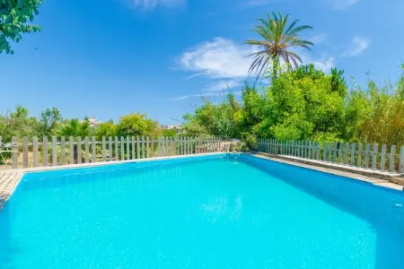 Hort de Can Bou, Finca à Porreres avec Piscine Naturelle - Photo 5