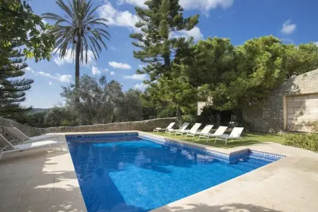 Son Pelai, Manoir à Lloseta avec Piscine et Terrasse - Photo 1