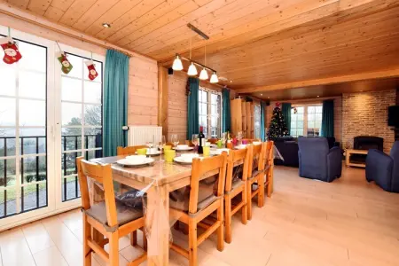 La Sérénité, Chalet d'ambiance avec sauna et jacuzzi - Photo 7