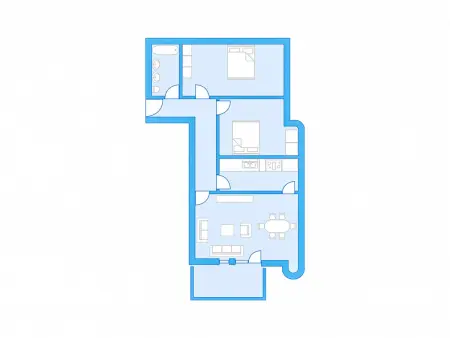 Allod Park Haus C 401, Appartement 4 personnes à Davos - Photo 18