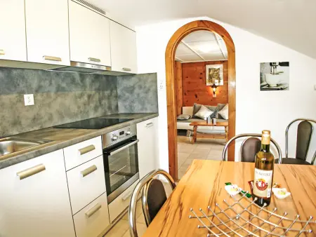 Bergfink Dachgeschoss, Chalet 4 personnes à Grächen - Photo 9