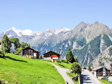 Bergfink Dachgeschoss, Chalet 4 personnes à Grächen - Photo 12