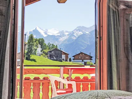 Bergfink Dachgeschoss, Chalet 6 personnes à Grächen - Photo 5
