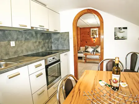 Bergfink Dachgeschoss, Chalet 6 personnes à Grächen - Photo 9