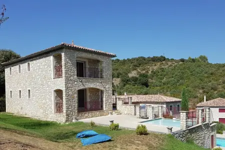 Villa des 4 vents C, Maison de vacances avec vue et piscine privée - Photo 4
