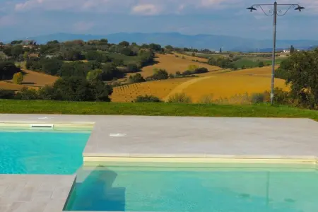 Borgo Le Spighe, Ferme en Toscane avec piscine et vue - Photo 5