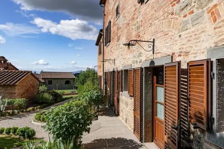 Borgo Le Spighe, Ferme en Toscane avec piscine et vue - Photo 12