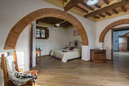 Borgo Le Spighe, Ferme en Toscane avec piscine et vue - Photo 17