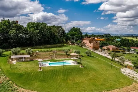 Borgo Le Spighe, Ferme en Toscane avec piscine et vue - Photo 20