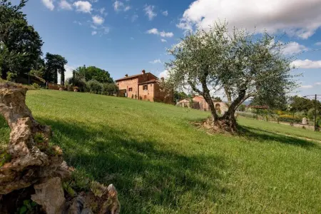 Borgo Le Spighe, Ferme en Toscane avec piscine et vue - Photo 21