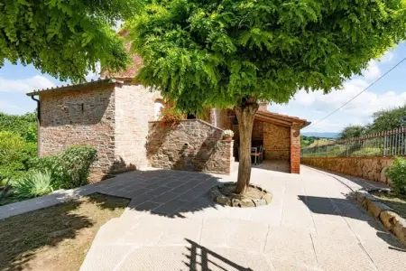 Borgo Le Spighe, Ferme en Toscane avec piscine et vue - Photo 25