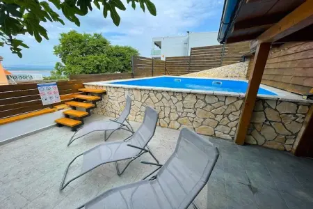 Holiday Home Jasminka, Maison Dramalj avec piscine près de la mer - Photo 8