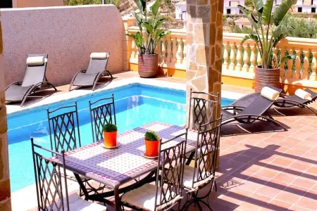 Los Geranios, Villa à Cala Romantica avec piscine privée - Photo 1
