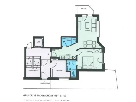 Haus Alpenrose, Appartement 3 personnes à Saas Almagell - Photo 36