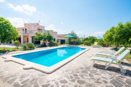 Villa Sa Fonera, Maison à Maria de la Salut avec Piscine Salée - Photo 10