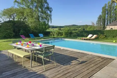Borlonette, Maison à Borlon avec piscine chauffée - Photo 1